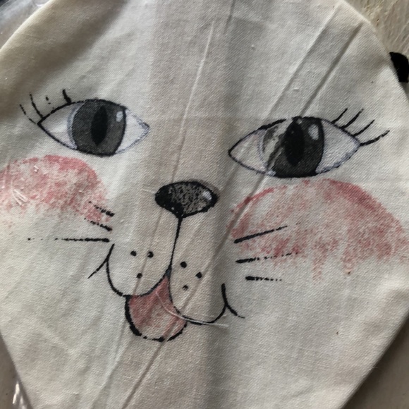 NWT mop doll faces presewn silk-screened on craft stick for doll making - Picture 6 of 16